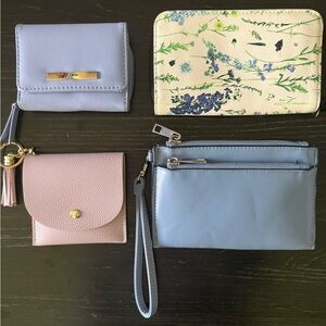 Bundle of Four Wallets
